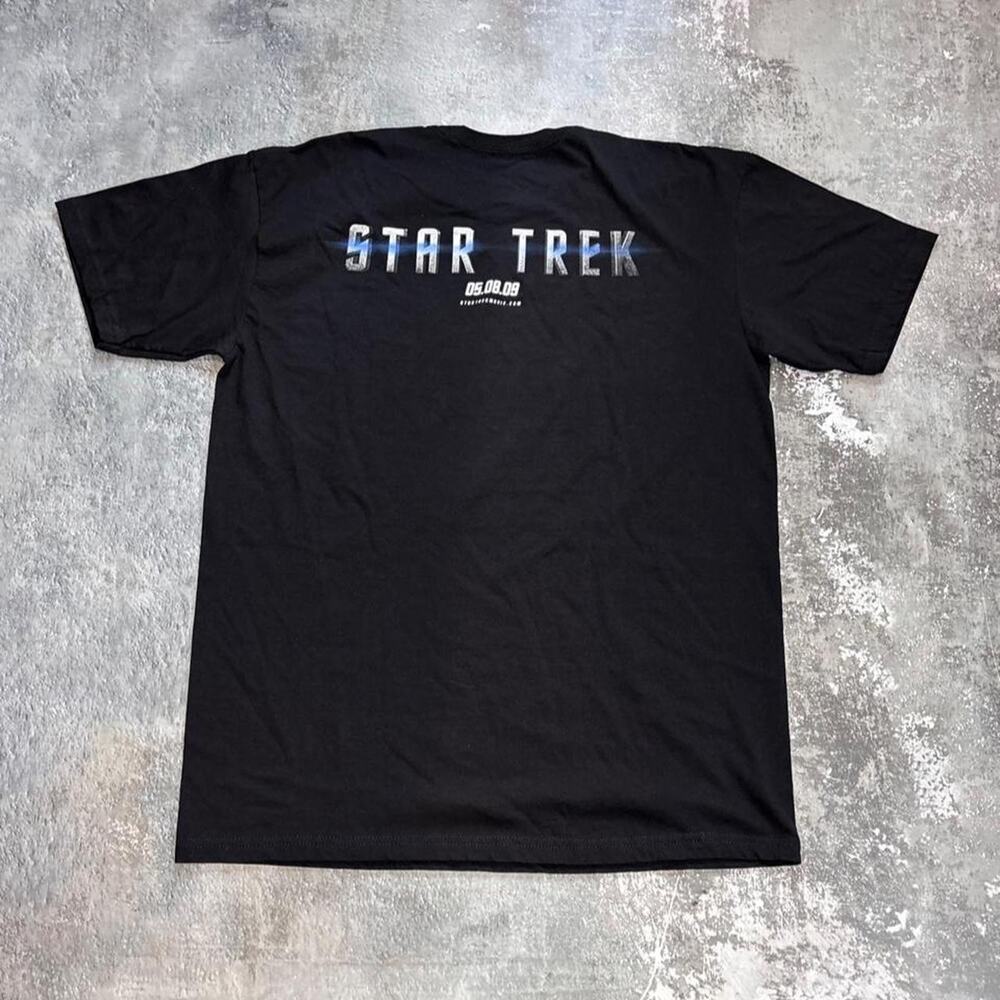 Vintage Star Trek Movie Promo T Shirt! 2009 Star Trek Shirt Paramount Size Large